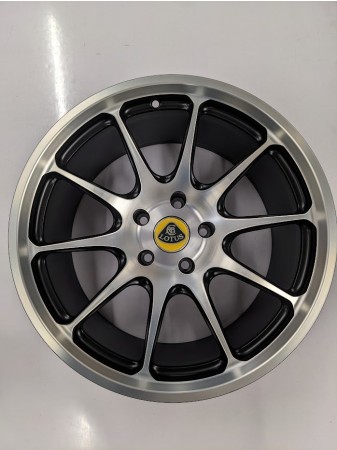 Exige V6 Forged Rear Wheel, Diamond Cut Face