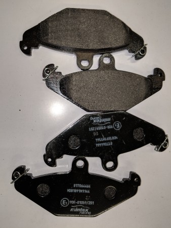 Mintex 1144 Rear pads Brembo caliper