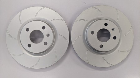S2 Grooved Brake Discs (curved vane) 