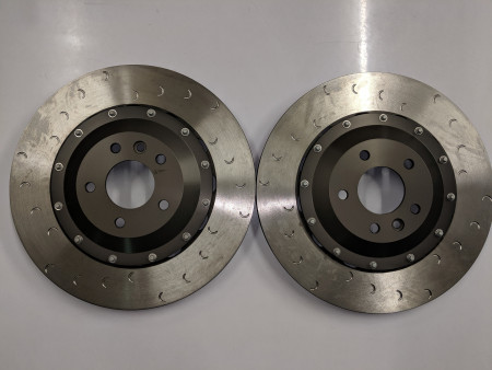 Evora 400, 410 and 430 Alloy Belled 370 mm Alcon Brake Discs (Front)