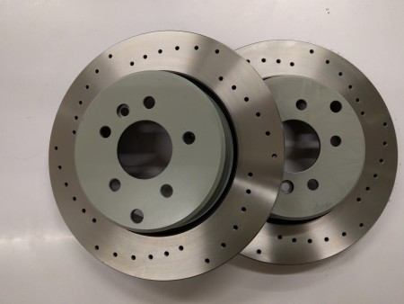 Exige V6 and Evora Rear Brake Discs (curved vane one piece)