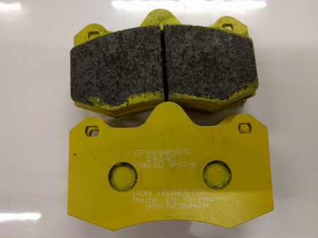 Exige V6 and Evora S Front Brake Pads Pagid RS29 (Yellow)