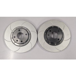 S2 Alloy Belled Grooved Brake Discs ( Curved Vane)