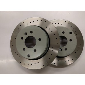 Exige V6 and Evora Rear Brake Discs (curved vane one piece)