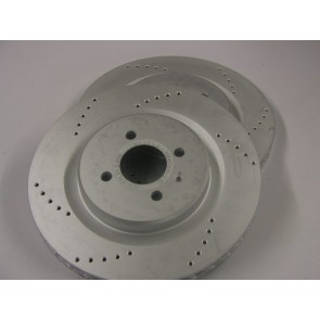 308mm S2, VX220 & Europa Brake Discs (one piece)curved vane 