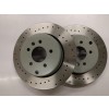 Exige V6 and Evora Rear Brake Discs (curved vane one piece)