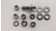 Harness Hardware kit (allows Schroth and standard belts to be fitted)