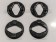 Evora 400 Series and Emira V6 Engine Mount Insert Kit (Black)