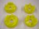 Powerflex Engine Mount Inserts (Yellow) S2 Toyota