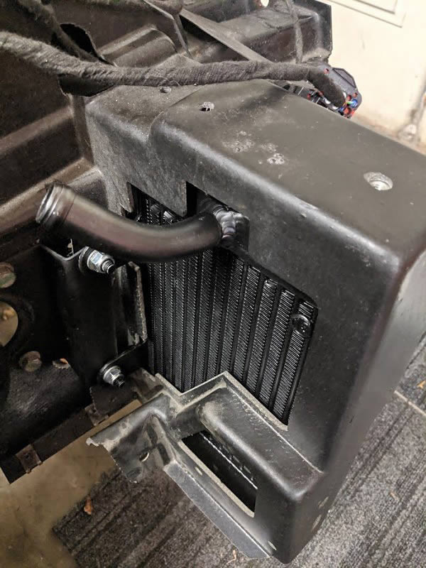 Elise chargecooler radiator