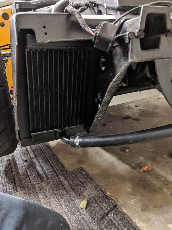 Chargecooler radiator