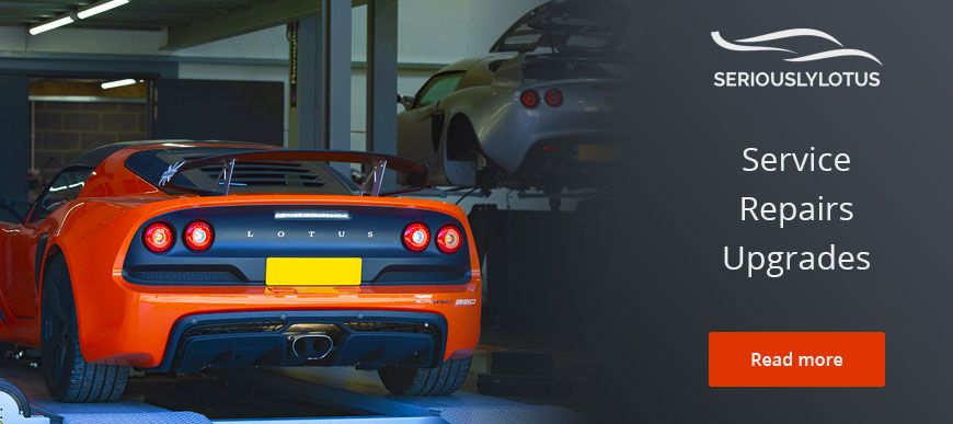 SeriouslyLotus service and repairs for Lotus cars